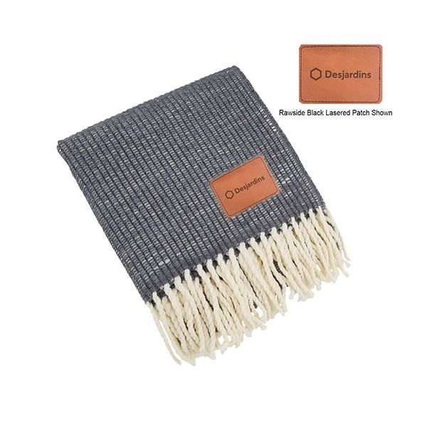 LA718 Wool Blanket Deluxe, 50x60, with Lasered logo patch