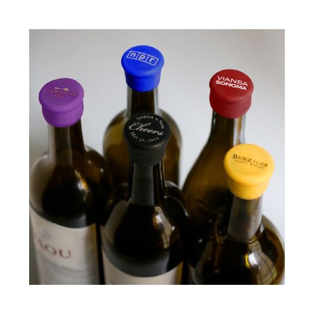 WI-C-CapaBunga® Wine Cap Custom Printed