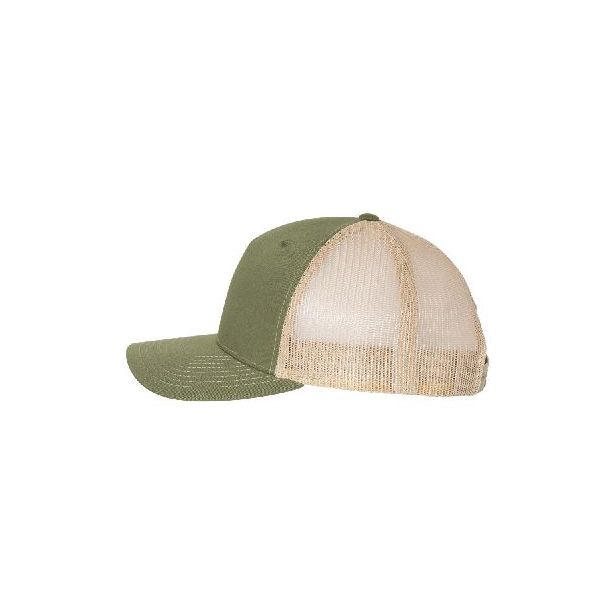 112FP-Richardson Five-Panel Trucker Cap Custom Embroidered