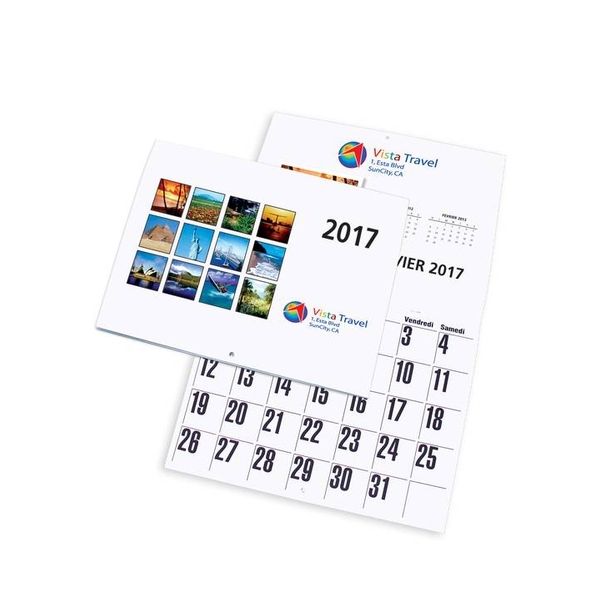 Wall Calendar - 11" X 8-1/2" (closed) SKU: CAM1116S1