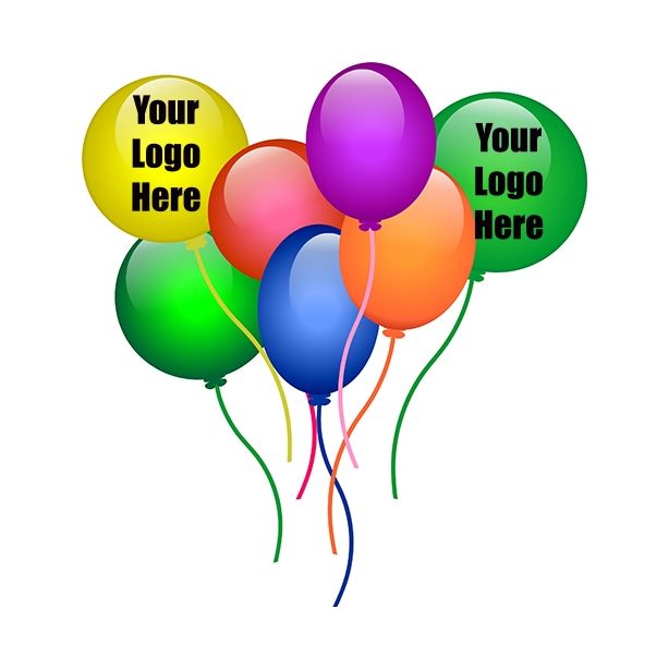 1237-9" Printed Latex Balloons0
