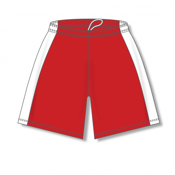 Dry-Flex with Side Inserts Basketball Shorts - Red