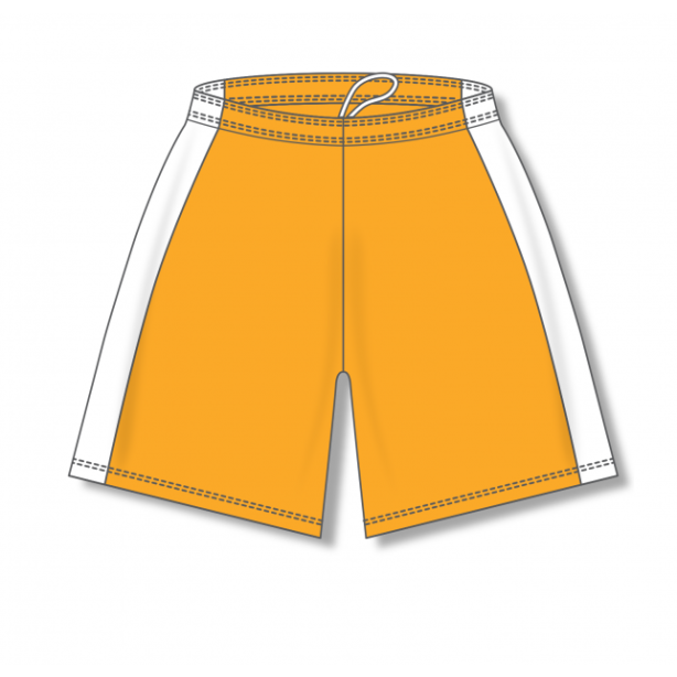 Dry-Flex with Side Inserts Basketball Shorts - Gold