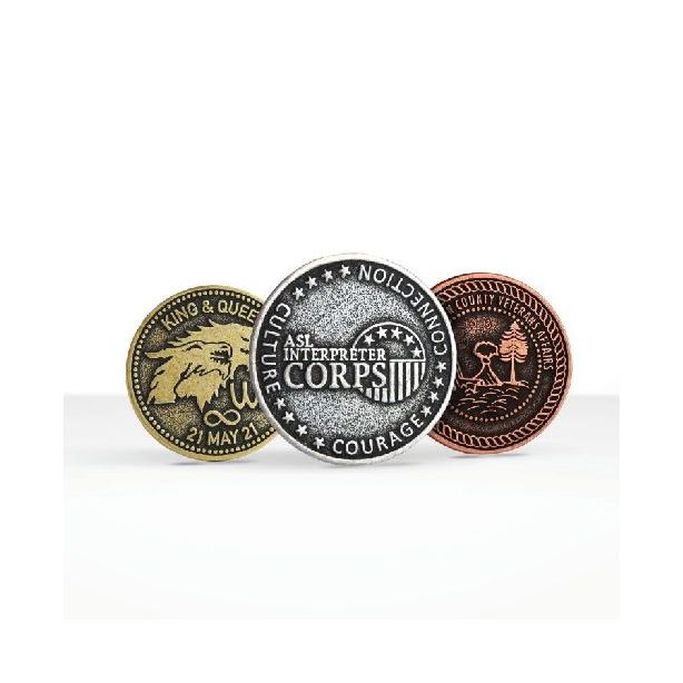 CCG-Classic and Econo Pewter Coins & Medals