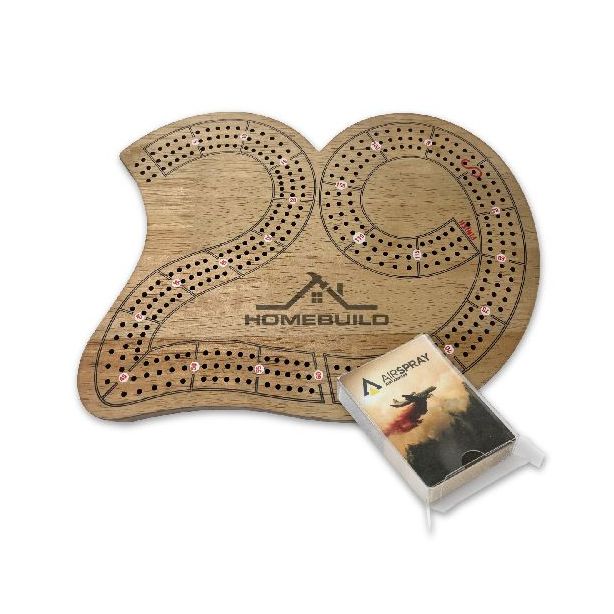 Cribbage Board & Playing Card Gift Set GS1005