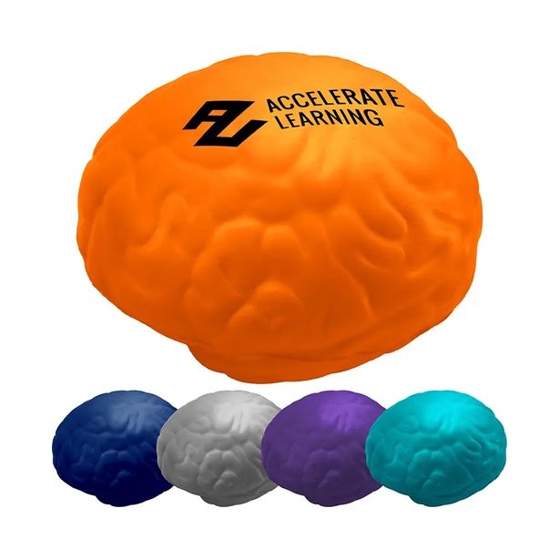 GK907 Stress Balls - Brain Stress Reliever Custom Printed