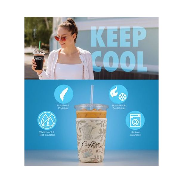 COOLCOFFEE-24-Iced Coffee Cooler Full Color Sublimation