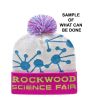 EK12-Cuff Toque - Full Design Knit Beanie / Cuff Toque