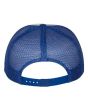YU6006 - Flat Bill Yupoong Trucker Five-Panel Mesh Custom Embroidered Baseball Hat