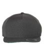 YU5089M-Yupoong Premium Five-Panel Snapback Cap Custom Embroidered