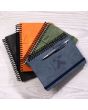 TBC806-Savile Spiral Journal w/Pen Loop Custom Printed