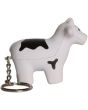 GK110 Custom Printed Cow Keychain Stress Reliever