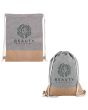 E6017 | Quetico 10 Oz Cotton & Jute Drawstring Bag
