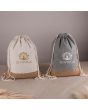 E6017 | Quetico 10 Oz Cotton & Jute Drawstring Bag