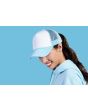 H08210 - Retro - 5-Panel Foam Snap Back Trucker Cap