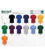 Custom Printed BA1347 Two Button Baseball Jerseys