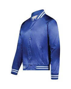 3610 Satin Baseball Varsity Jacket