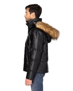 Threadfast Unisex Vegan Leather Puffer Jacket (Min 12)