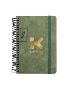 Savile Spiral Journal w/Pen Loop Custom Printed (Min 50)