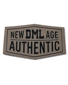Laser Etched Faux Leather Patch FL-C