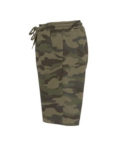 Independent Trading Co Midweight Fleece Camo Shorts (Min 12)