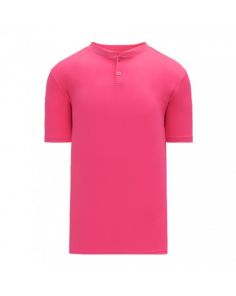 BA1347 Two Button Baseball Jerseys Custom Printed (Min 12)
