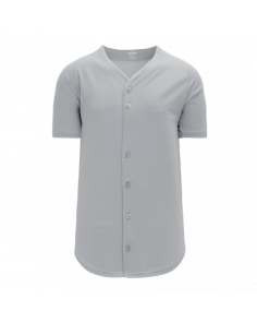 Custom Printed BA5200-Full Button Baseball Jerseys