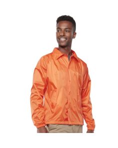 Unisex Nylon Coach's Lined Jacket (Min 12)