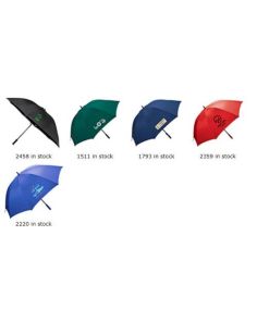Golf Umbrella Custom Printed 32” rib length, 64” arc (Min 25)