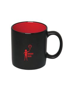 'C' Handle Two-Tone Ceramic Mug  (450ml) (Min 48)