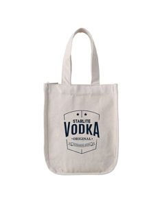 Cotton Fashion Tote 9.25” W x 11.75” H x 4.5” D 12OZ (Min 50)