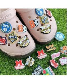 2D Custom-Molded Clog Shoe Charms