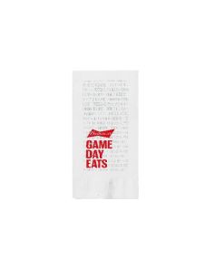 Dinner Napkins White 3 ply Full Colour Print (Min 500)