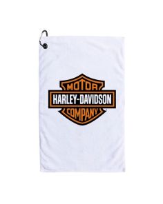 KTCNG1524-W-Golf Towel White Custom Printed