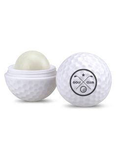 MGB18-Golf Ball Shaped Lip Moisturizer Custom Printed