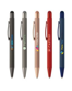 A - Bowie Softy Monochrome Stylus Pen - ColorJet (Min 100)