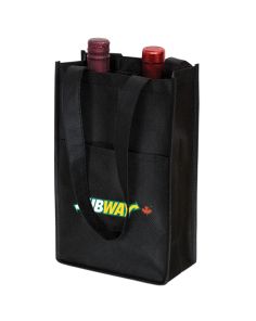 Non-Woven Two Bottle Wine Bag
