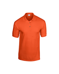 Gildan 50/50 S/S Jersey Polo Custom Embroidered (Min 12)
