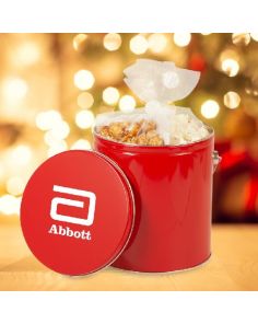 One Gallon Popcorn Tin - Trio Popcorn Item #POP-10TR