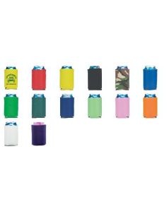 Koozie - Folding Foam Can Cooler Custom Printed (Min 300)