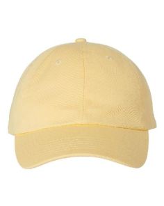 VC300A-Dad Cap - Bio-Washed Custom Embroidered Dad Baseball Hat