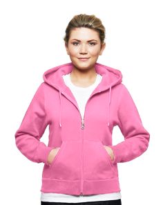W1619 - Redwood Balsam Full-Zip Women's Hoody 16oz Made in Canada Custom Embroidered