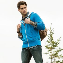 Custom Embroidered 18702-ROOTS73 Sandylake Full Zip Hoody