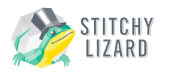 stitchylizard logo stitchylizard logo