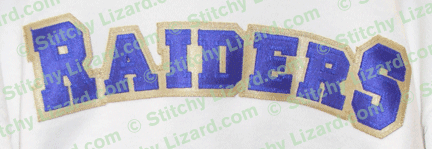 Example of tackle twill